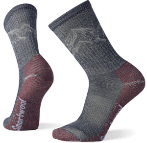 Smartwool Classic Edition Light Cushion Mountain-Print Crew wandelsok