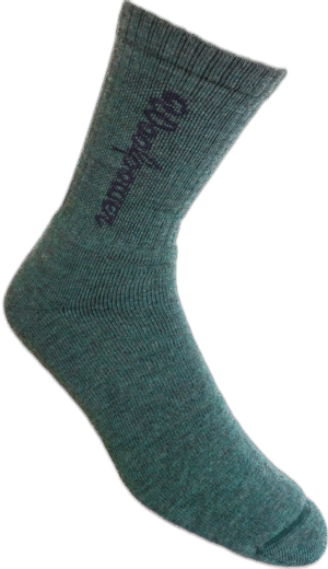 Woolpower Socks 400 with logo
