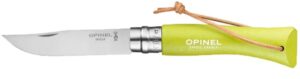 Opinel 5. No.7 RVS Colorama zakmes - Beukenhout