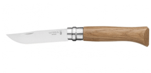 Opinel 12. No.8 RVS Luxury zakmes - Eikenhout