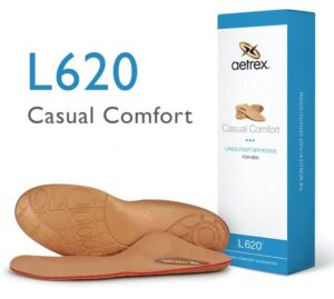 Aetrex Men's Casual Comfort Posted L620 Orthotics herenzooltjes