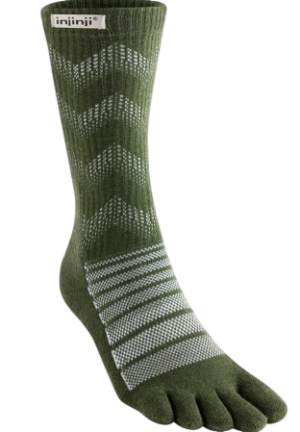 Injinji Outdoor Midweight Crew Wool sokken
