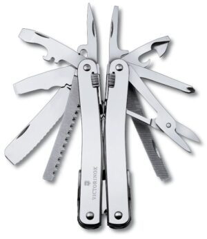 Victorinox SwissTool SpiritX 26 fct leren etui