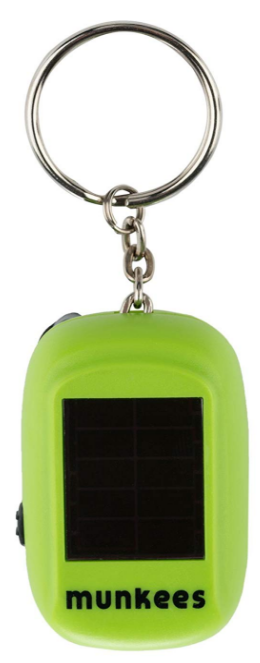 Munkees Mini Solar/Dynamo Flashlight