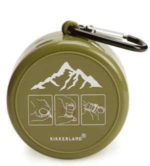 Kikkerland Collapsible Tumbler W Pill Compart