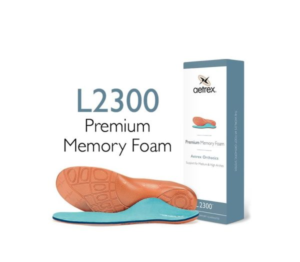 Aetrex Premium Memory Foam Cupped herenzolen
