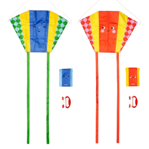 Kikkerland Funny Faces Pocket Kite